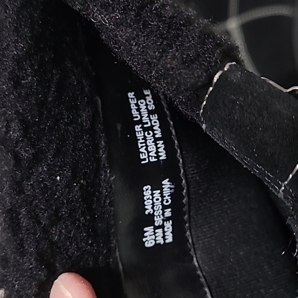 Kenneth Cole Reaction women's leather wedge boots size 6.5 - Picture 11 of 14